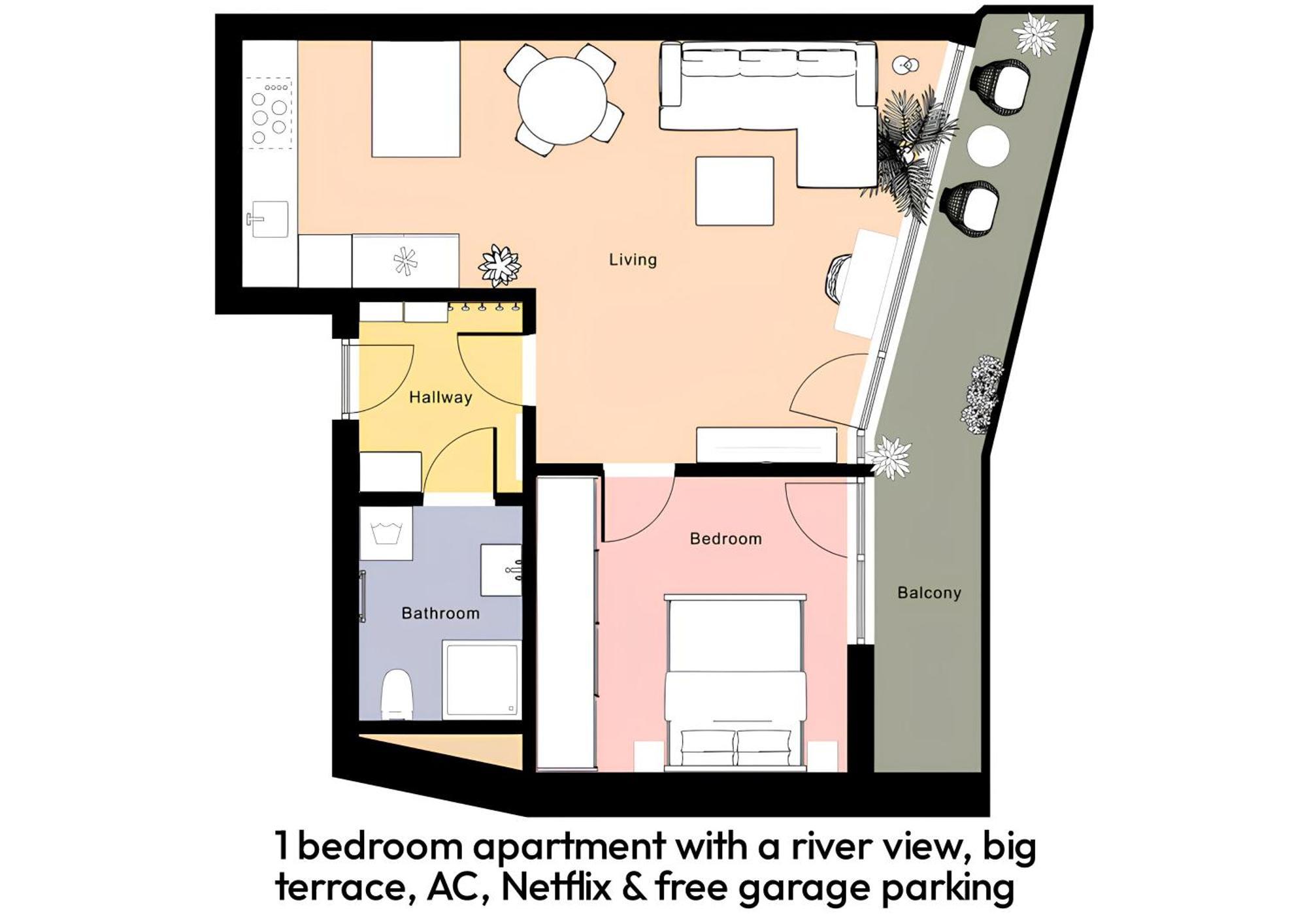 Fully Equipped Apartments With Terraces, Free Garage Parking, Netflix & Ac - By Apartmany Slapanice Cz Exteriér fotografie